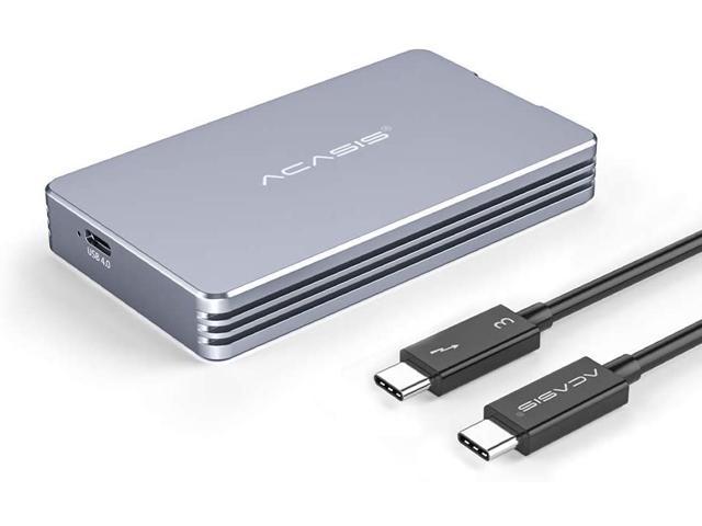 ACASIS 40Gbps M.2 NVMe SSD Enclosure, Compatible with Thunderbolt