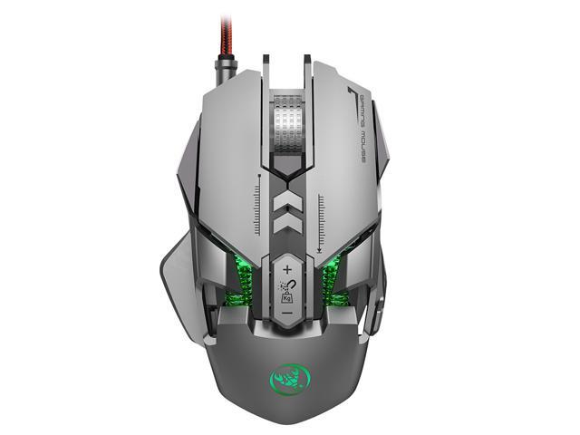 6 Button USB Wired Mouse Optical Office Business Gaming Mouse Mice for Windows XP//Vista//7//8//10 Mac and Linux,China