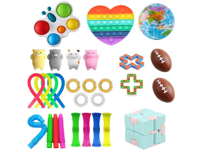 Forskel Amazon Jungle Alabama Fidget Toys Set,Pop It Sensory Fidget Toy Pack Stress Relief Fidget Toys  Pack for Adults, Kids, ADHD, ADD Autism to Relief Stress and Anti-Anxiety  with Squishy, Stretchy Strings, Squeeze Balls,(29Pcs) - Newegg.com