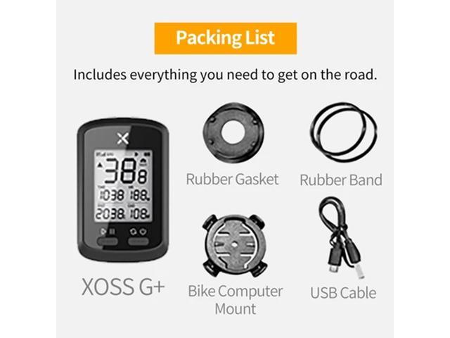 Smart GPS Cycling Bike Wireless ANT+Computer IPX7 Waterproof Bluetooth Xoss G 
