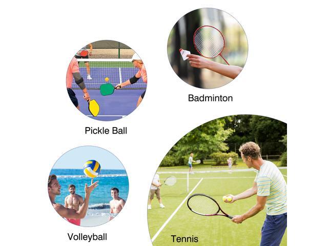 Ulalov Badminton Net Set 17ft Portable Adjustable Height tennis volleyball more