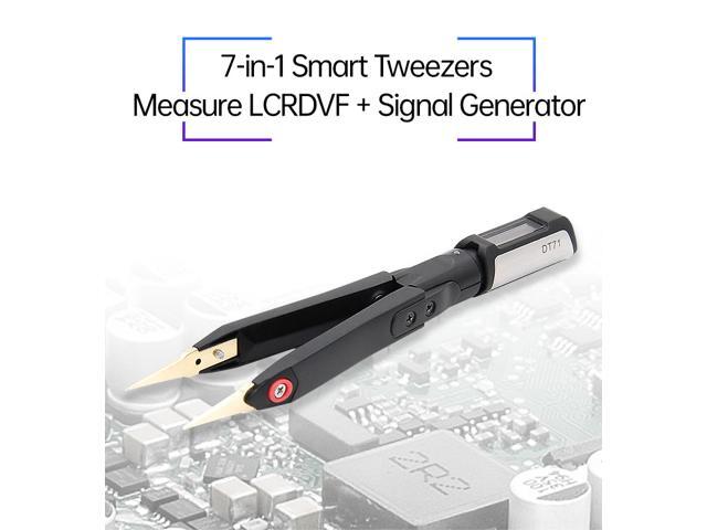 DT71 Digital Smart Tweezers Mini LCR// ESR Meter Signal Generator Diode Checker