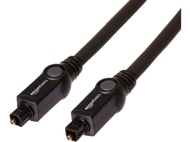 Yeworth PS4 Toslink Cable TV Xbox & More 1.8m Digital Fiber Optical Audio Cord Gold Plated Toslink to Toslink Fiber Optic Cable for Home Theater Sound Bar 2 Pack 