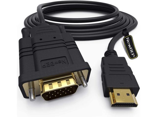 VGA auf HDMI Adapter USB Audio Video Konverter Kabel 1080P Laptop PC TV Monitor 