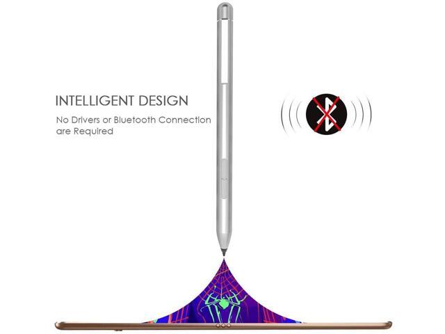 Stylus Pen For Dell Laptop With Active Pen Compatible Sticker Inspiron 7370 7570 Inspiron 7373 7378 7386 7573 7586 2 In 1 Black Silver Newegg Com