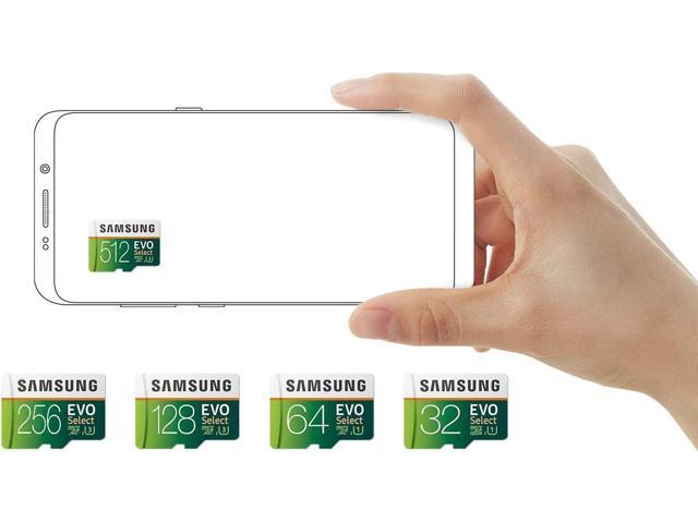 Samsung EVO Select 128 GB microSD 100MB/s Full HD & 4K UHD Geschwindigkeit
