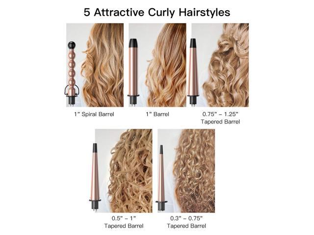 interchangeable ceramic curling set