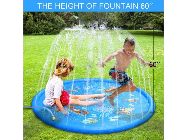 baby pool with sprinkler