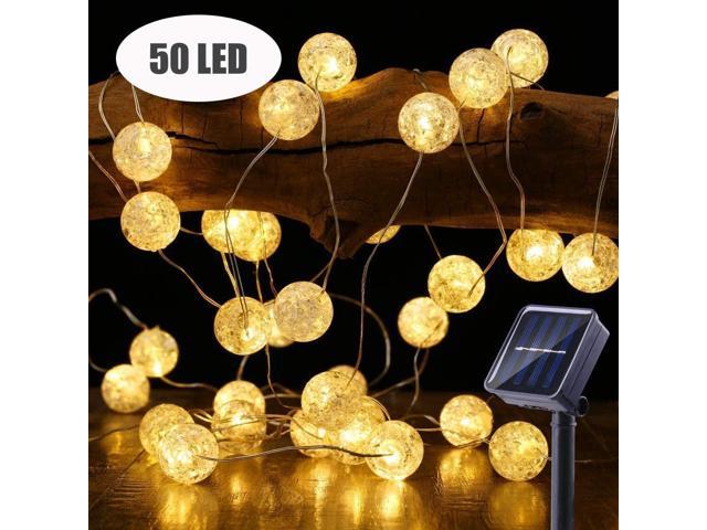 50 foot solar string lights