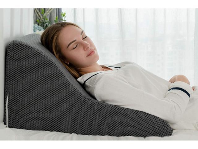 Whitney gel memory outlet foam wedge pillow