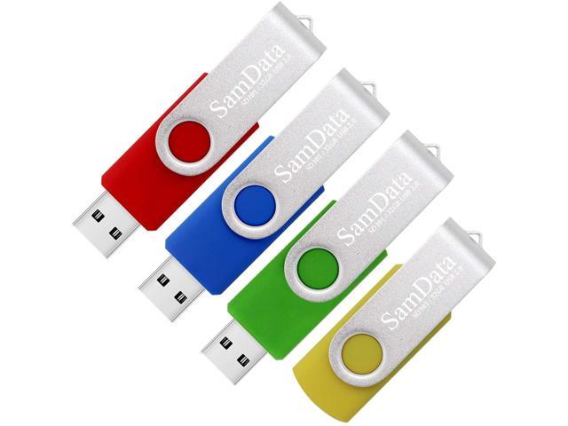 10 Pack Flash Drives 16GB USB 2.0 Thumb Pen Drives Enough Storage Memory Sticks 