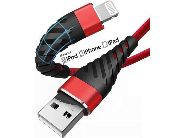Apple iPhone Charger Cable 3ft, Apple MFi Certified 2Pack Lightning Cable 3 Foot,High Fast/Data Sync 3 Feet iPhone Charging Cable Cord for iPhone 13/12/11/11Pro/11Max/XS/XR/XS Max/8/7/6/5S/5/SE. 