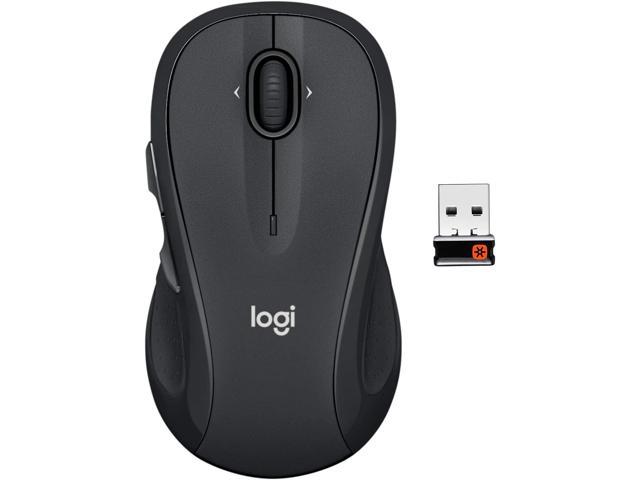 Logitech M510 Computer Mouse for PC with USB Unifying Receiver - Graphite - Newegg.com