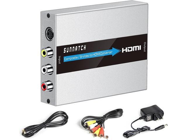 Convertidor HDMI a AV HDMI a RCA CVBS L/R adaptador de vídeo 1080P int