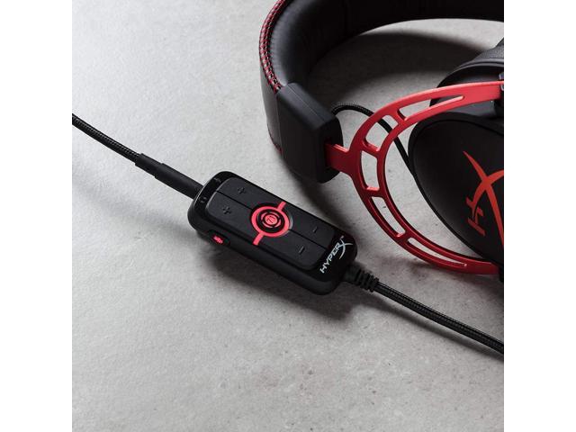 HyperX Amp USB Sound Card Virtual Surround Sound - Works with PC/PS4 - Plug Play Audio for Stereo Headsets - Newegg.com