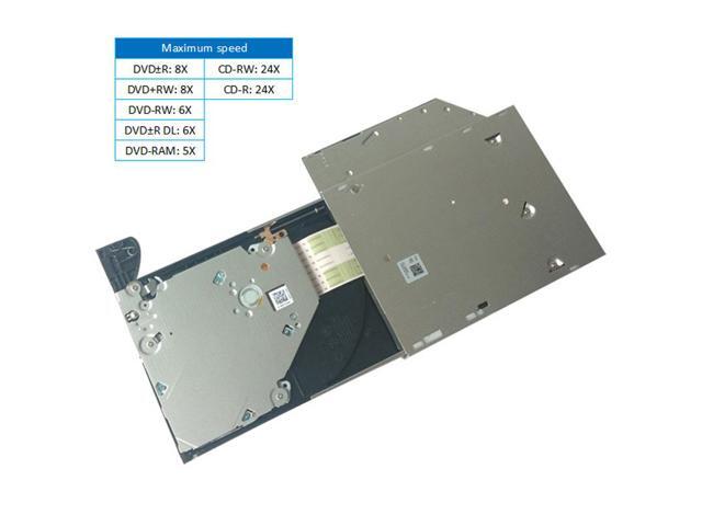 12.7mm Slim SATA Internal CD DVD Burner Optical Drive DVD Player Writer ...
