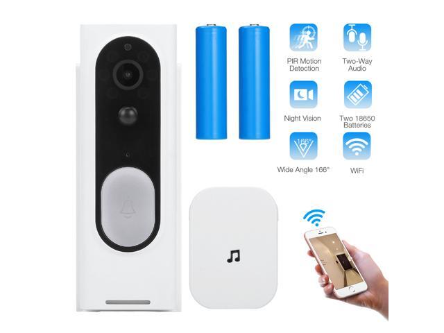 Wireless WiFi Video Doorbell Smart Phone Door Ring Security Camera Bell Intercom