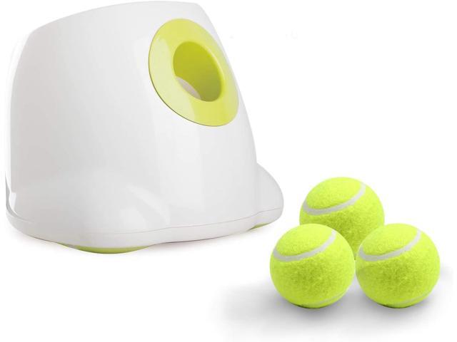 automatic tennis ball launcher dog toy