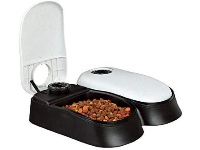 2 meal automatic pet feeder