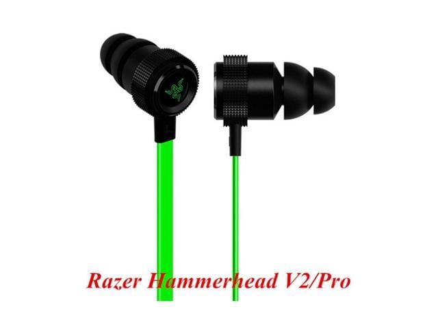 Razer Hammerhead V2 Pro In Ear With Mic Gaming Headsets Noise Isolation Stereo Deep Bass Mobile Phones Computer Earphones Newegg Com