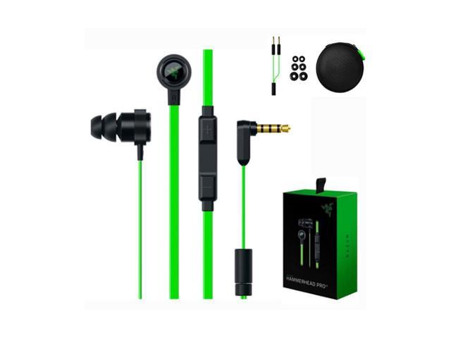 Razer Hammerhead V2 Pro In Ear With Mic Gaming Headsets Noise Isolation Stereo Deep Bass Mobile Phones Computer Earphones Newegg Com