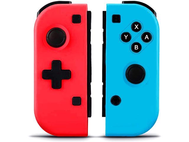 Wireless Controller for Nintendo Switch, Bluetooth Joy-con Controller Gamepad Joypad Joystick for Nintendo Switch Console- Red(L) & Blue(R) Newegg.com