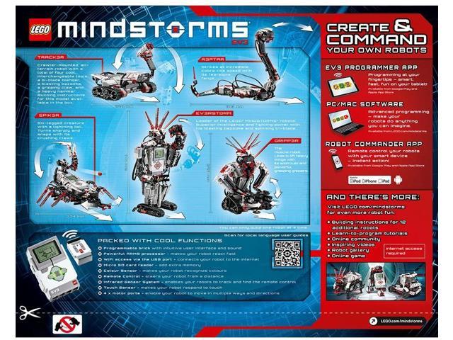 lego mindstorms ev3 31313 robot kit with remote control for kids