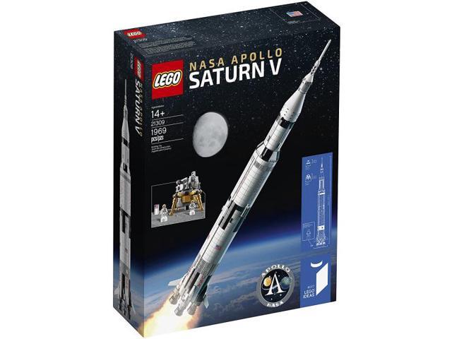 LEGO Saturn V 21309 LEGO Ideas Apollo Saturn V 21309 Building Kit (1969 Piece) age 14 years up