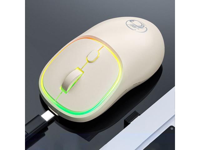 W-618 Rechargeable 4 Buttons 1600 DPI 2.4GHz Silent Wireless Mouse for Computer PC Laptop