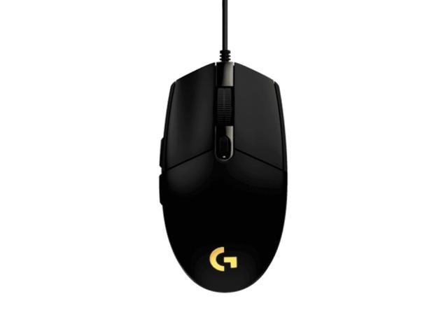 Logitech Mouse G102 LIGHTSYNC 8000 DPI 6 Buttons RGB Backlight USB Wired Optical Gaming Mouse(Black)