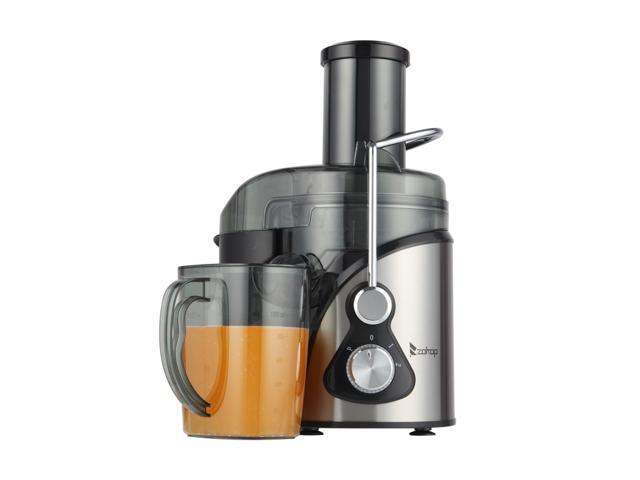 American standard 110V 800W 85MM Large Diameter 1000Ml Juice Cup 1500Ml Pomace Cup Third Gear Electric Juicer Stainless Steel Black
