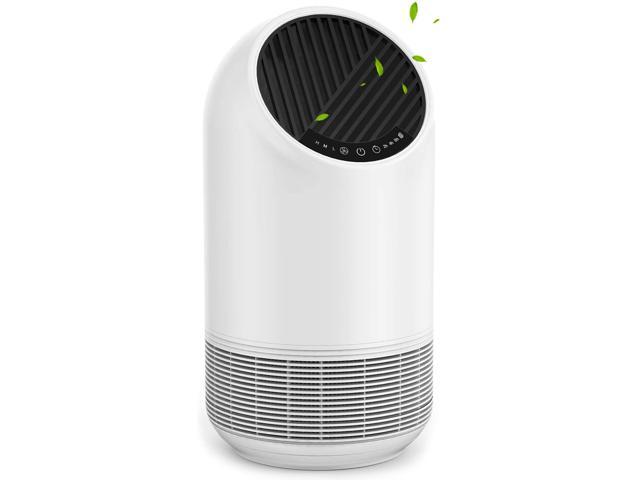 Mooka True HEPA Air Purifier for Large Room Up to 323ft², Ozone Free Air Cleaner for Allergies, Pets, Smokers, Mold, Odor Eliminator for Bedroom Office, Filter Reminder & Timer
