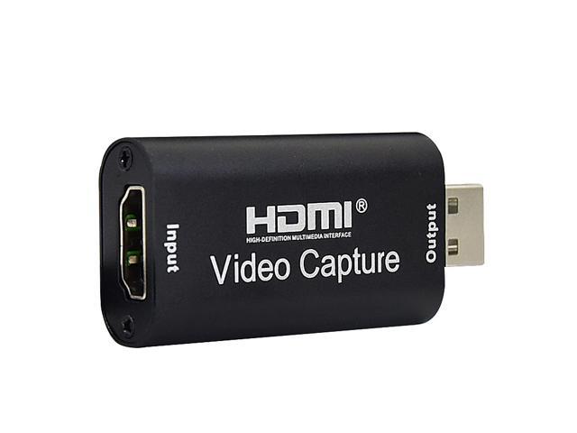 HDMI Video Capture Card to USB 2.0 Video Capture Record Box for PS4 Game DVD Camcorder HD Camera Recording Live Streaming