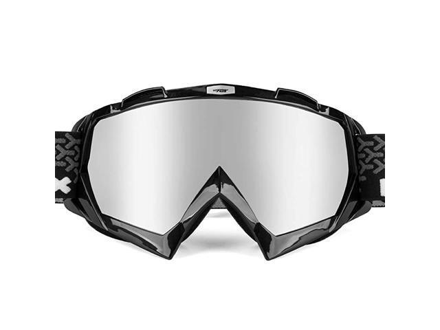 black atv goggles