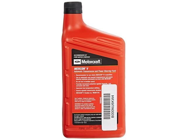 Genuine Ford XT-5-5QM Mercon-V Automatic Transmission and Power Steering Fluid