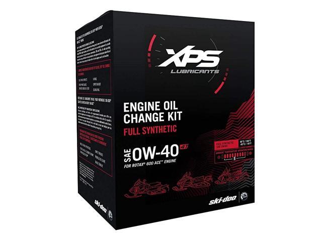 4T 0W-40 Synthetic Oil Change Kit for Rotax 600 ACE engine