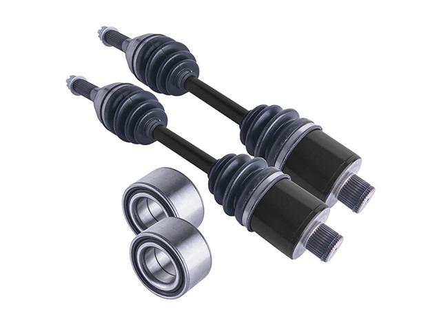 East Lake Axle front left/right cv axle & wheel bearing compatible with Polaris Sportsman 400 HO 2008 2009 2010