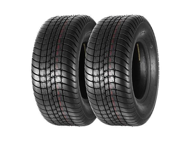 Set of 2 Bias Trailer Tire 205/65-10 20.5x8.00-10 LRC 6PR - Newegg.com