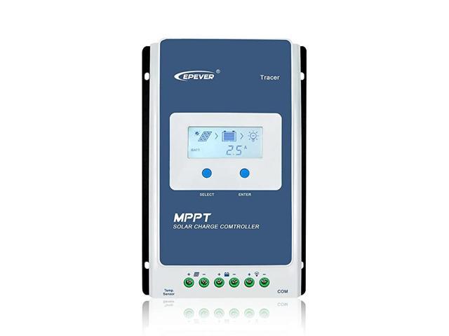 30A Battery Controller,12V/24V Auto MPPT Solar Charge Panel Regulator with LCD Display Maximum Power Point Tracking Battery