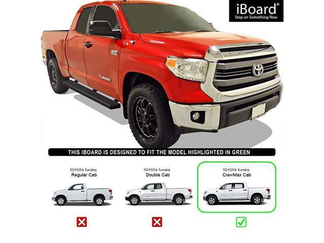 Iboard Running Boards 6 Inches Matte Black Compatible With Toyota Tundra 2007 2021 Crewmax Nerf Bars Side Steps Side Bars Interior Exterior Accessories Newegg Com