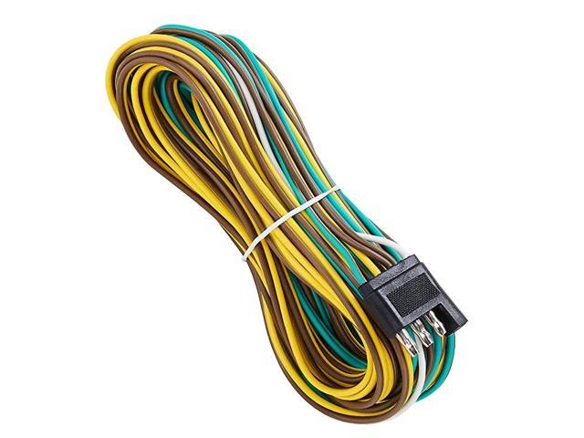 25 Foot 4 Wire 4flat Trailer Light Wiring Harness