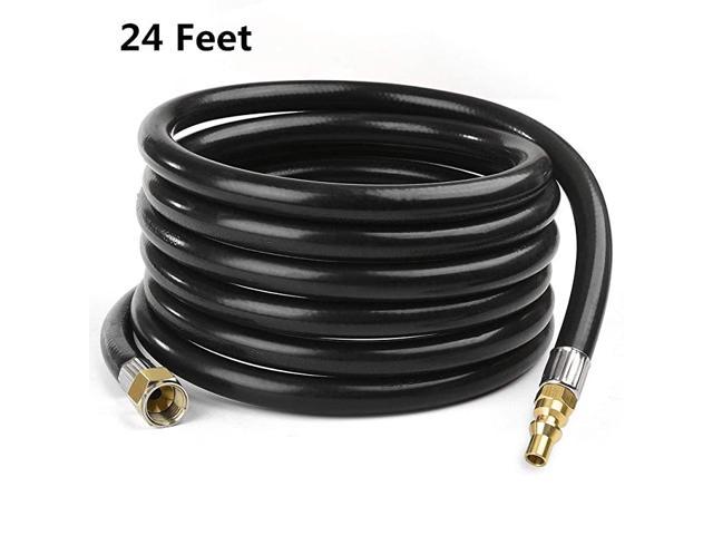 24FT RV Quick Connect Propane Hose Easy Release RV Connection Hose for ...