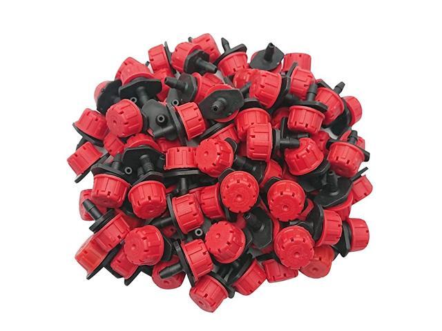 100pcs Adjustable Irrigation Dripper Sprinkler Drip Irrigation System Garden USA 100pcs Adjustable Irrigation Dripper Sprinkler Drip Irrigation System Garden USA
