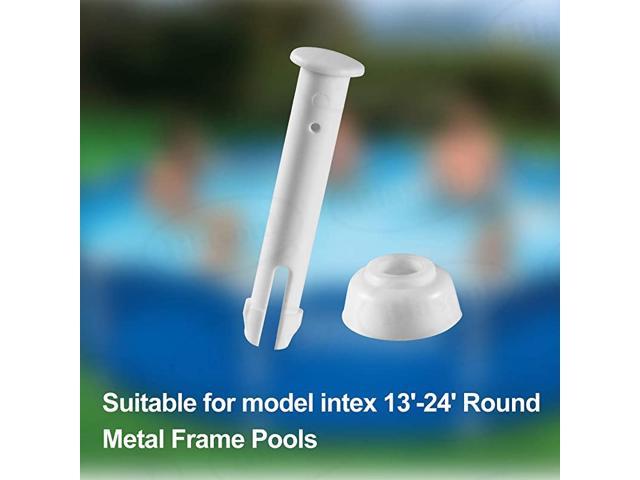 Plastic Pool Joint Pins 12/24 pcs for Intex 13-24 Round pool Metal Frame Pools