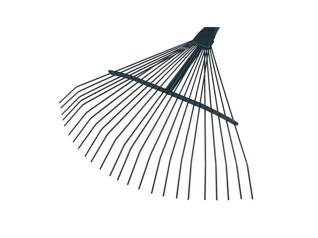92312 Leaf and Thatching Rake with Fiberglass Handle and 24 Spring ...
