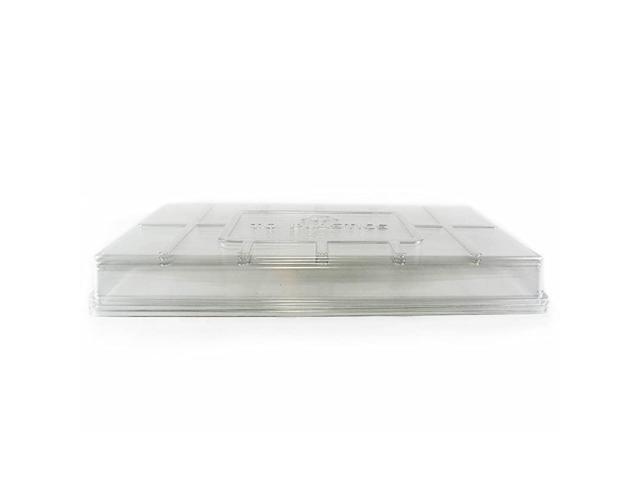 Tray Clear Plastic Humidity Domes Pack of 10 Fits 10 Inch x 20 Inch Garden Germination Trays Greenhouse Grow Covers