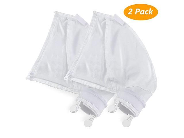 2 Pack For Polaris 280/480 Zipper-Bag For Pool Cleaner All Purpose K13 K16 White