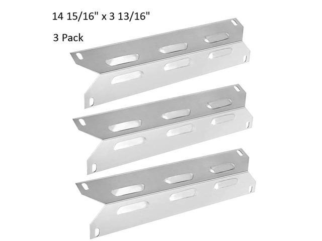 4 Pcs Stainless Steel Grill Part for Kenmore 40800023 Plate 14 15/16" x 3 13/16" 