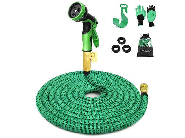 Garden Hose Expandable50ft Leakproof Lightweight Retractable Water Hose
