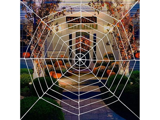 Giant Spider Web Perfect for Halloween Outdoor Decorations and